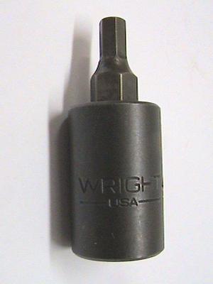 Wright Tool Hex Bit Head Impact 1/2'' Drive 1/4 7/16 9/16 Free Shipping