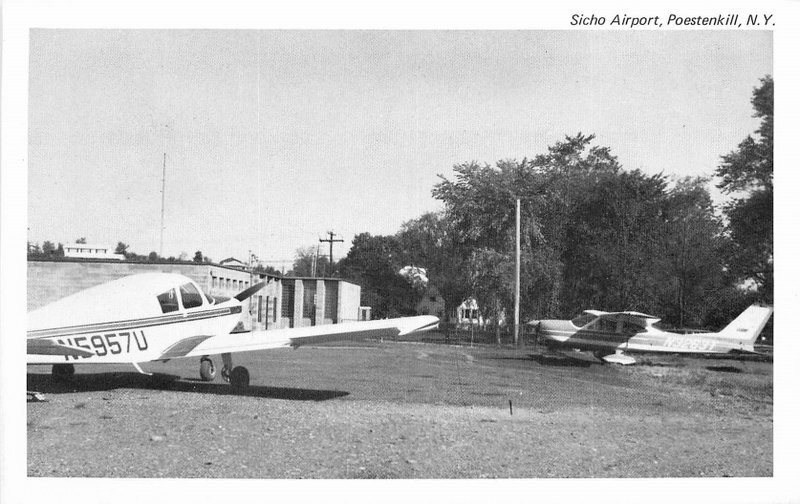 Merrimack 1950s Poestenkill New York Sicho Airport Postcard 11879 eBay