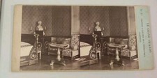 Le Grand Trianon Josephine Palace of Versailles France Stereoview Photo