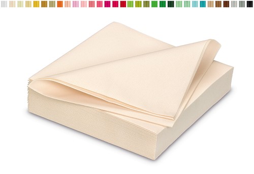 25 Servietten 40x40cm Stoffähnlich in Premium Qualität Hochzeit Stoffoptik Deko - Bild 3 von 23