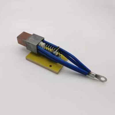 32x25x60mm Four Wire High Copper Carbon Brush+Aluminum Brush Box+Fixed Plate