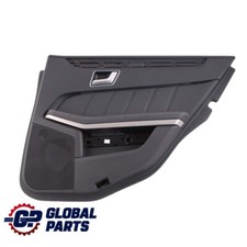 Mercedes W212 Türkarte Hinten Rechts O/S Trim Panel Schwarz Leder Nappa Mercedes W212 Türkarte Hinten Rechts O/S Trim Panel Schwarz Leder Nappa