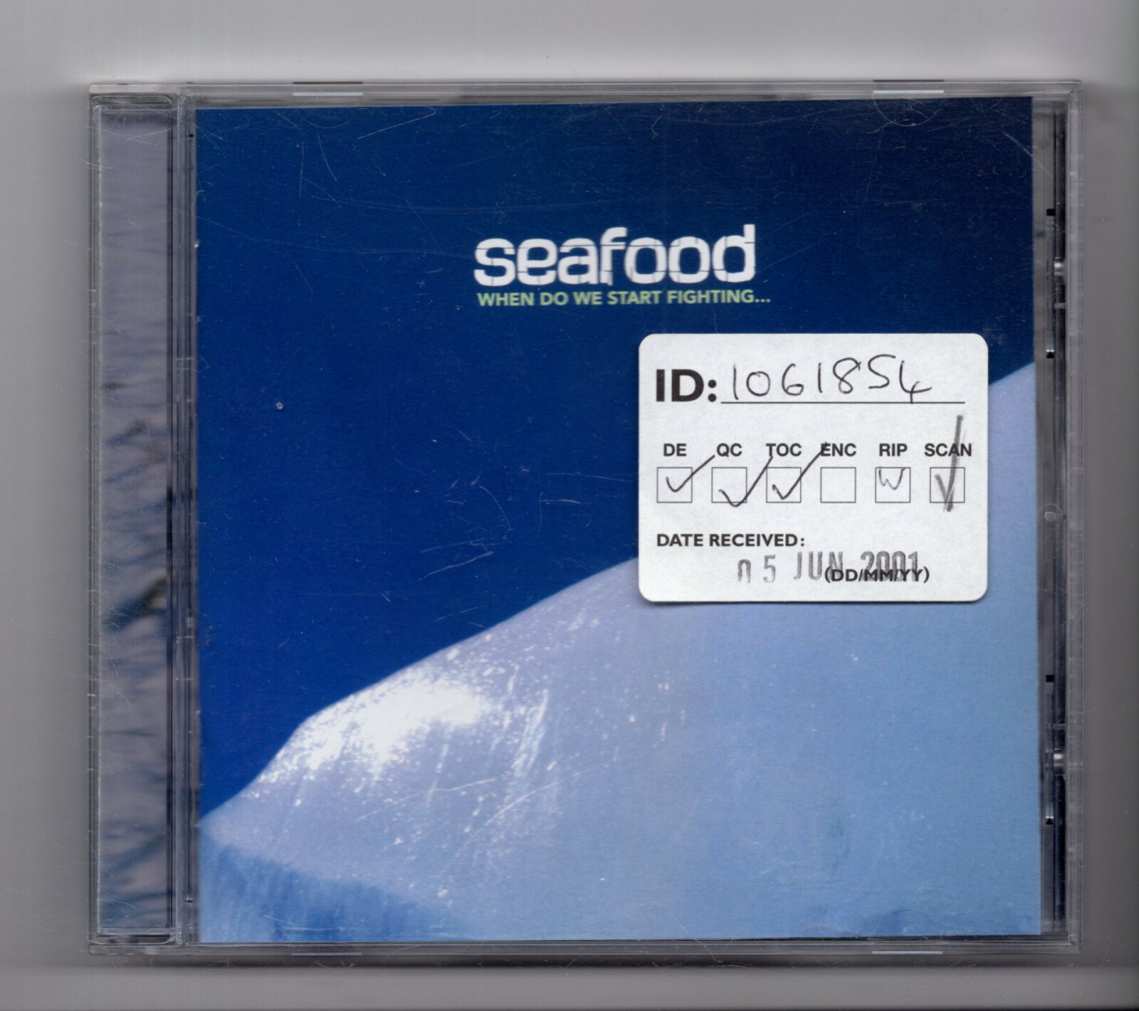 (JO267) Seafood, When Do We Start Fighting - 2001 CD