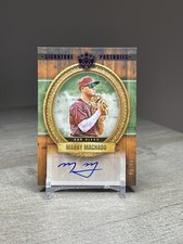 Manny Machado 2022 Panini Diamond Kings Sig Portraits Auto Purple /10 SD Padres