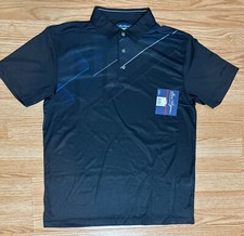 Ben Hogan Performance Stretch Polo Men's Size M 38-40 Caviar/Black New With Tag