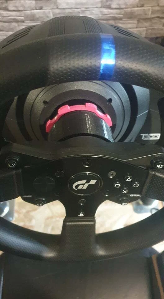 Hub Extender for Thrustmaster add on wheels and base 3DPrinted Strong PETG - Image 3 of 4