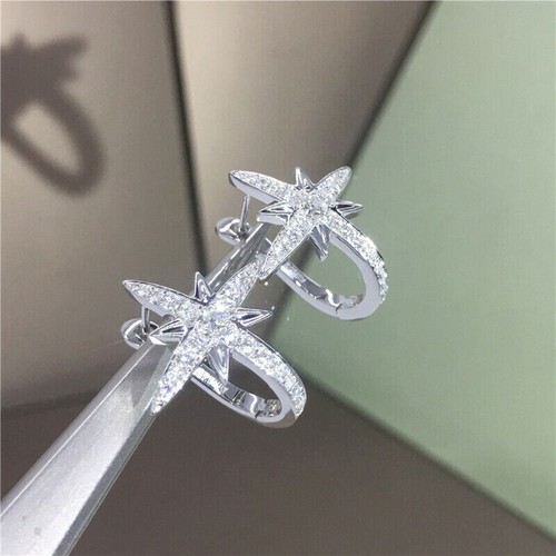 Orecchini a perno per le donne 5 coppie 925 Sterling Silver