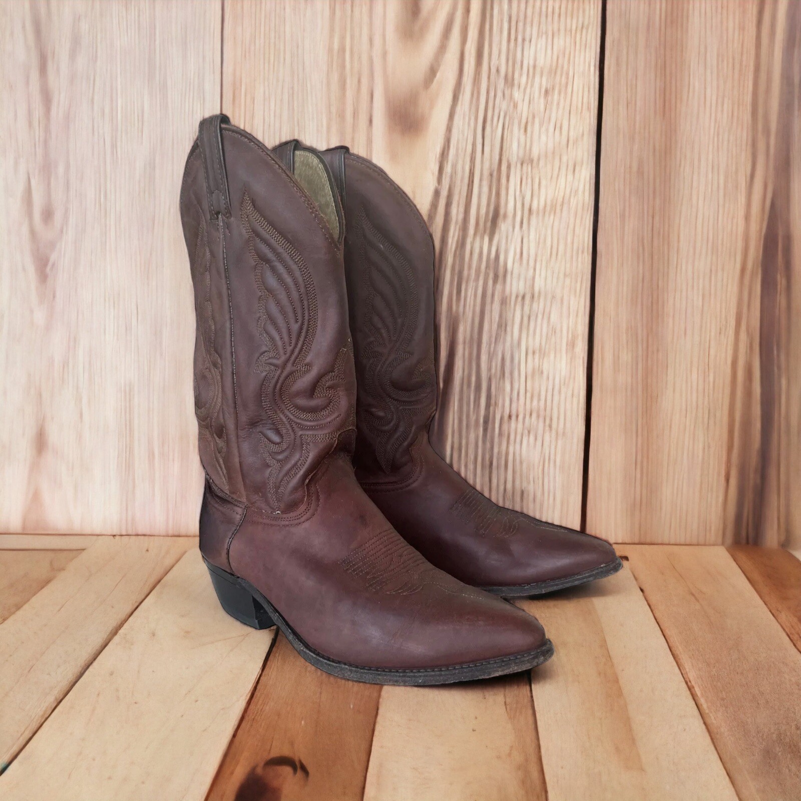 Abilene Owen (Antique Brown) - Men's Leather Cowboy Boots