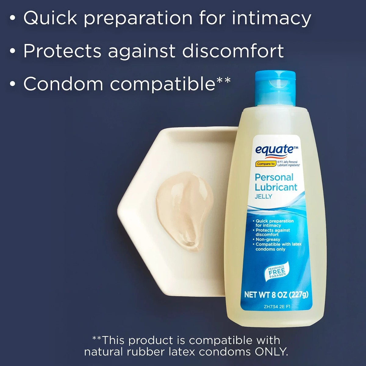 Equate Jelly Sexual and Personal Lubricant - 8 oz
