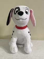 PLUSH Disney 101 DALMATIANS Stuffed Animal LUCKY Puppy Dog Red Collar Black Spot