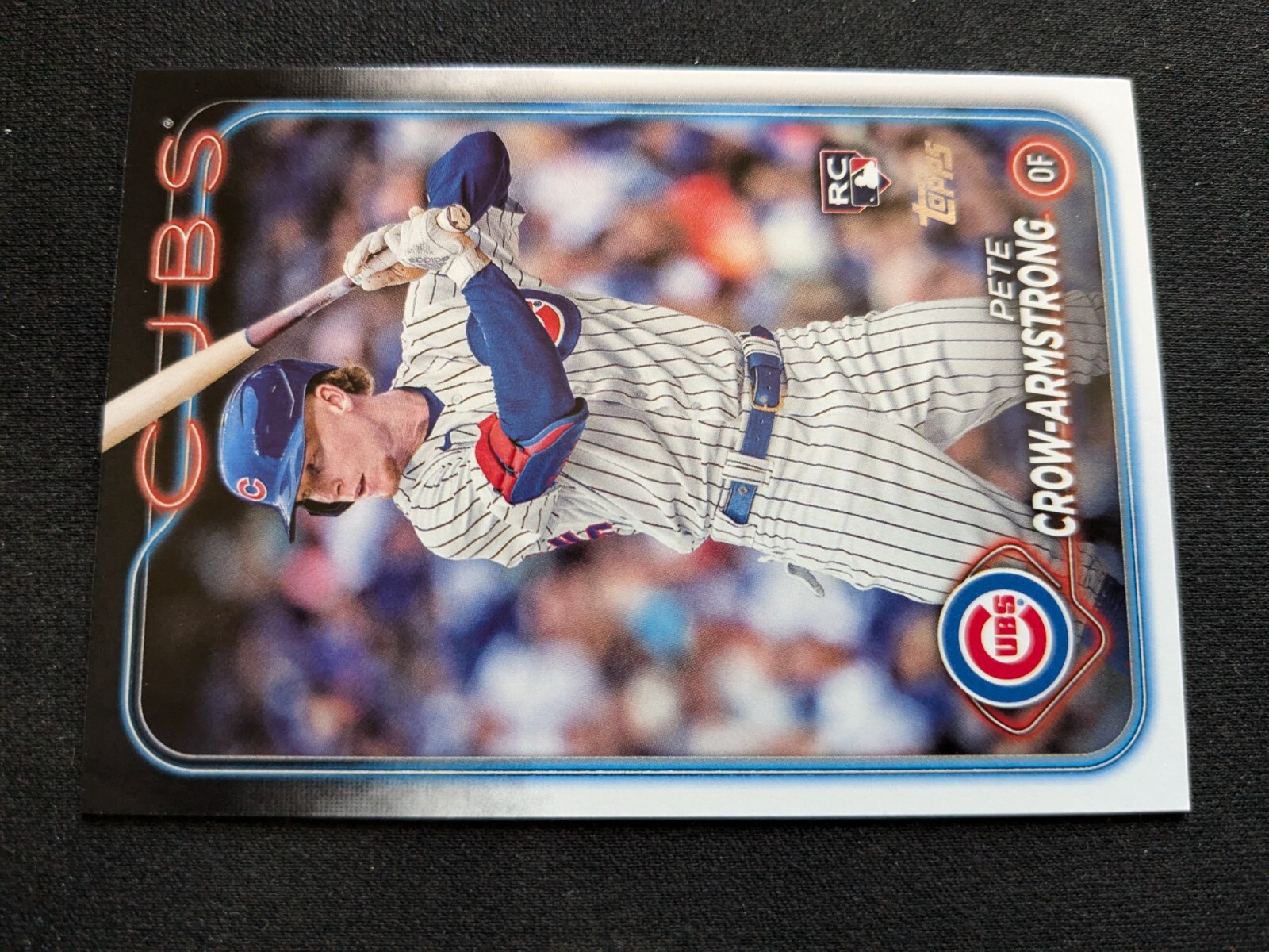 2024 Topps Baseball Card # 407 Pete Crow-Armstrong RC - Chicago Cubs (NM)