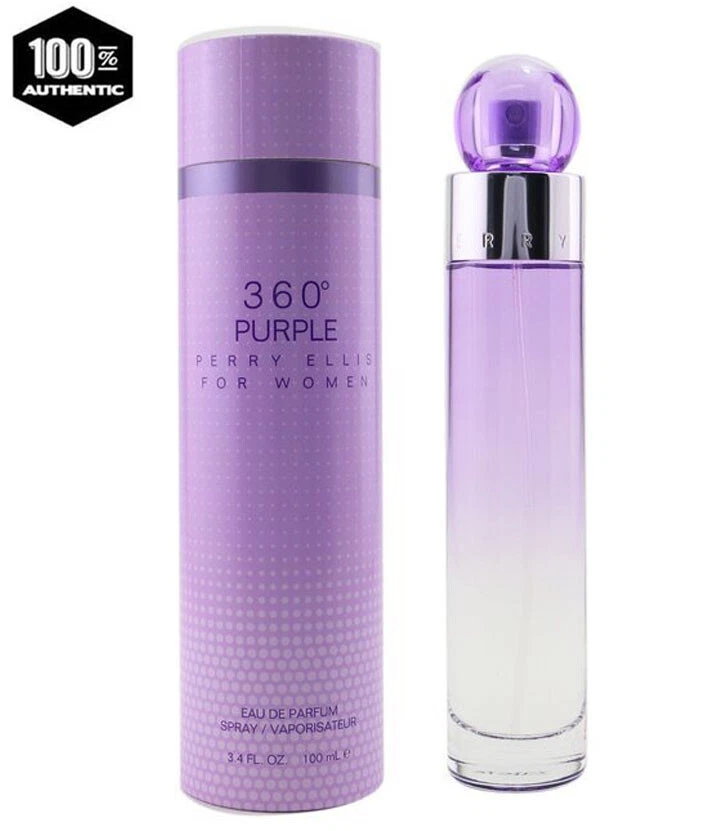 360 Purple for Women by Perry Ellis 3.4 oz 100 ml EDP Spray eBay