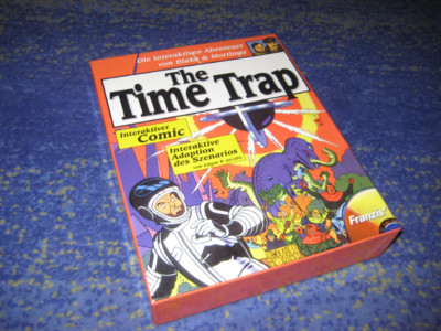 The Time Trap  PC Erstausgabe BIG BOX -  Comic Blake & Mortimer  -  Franzis