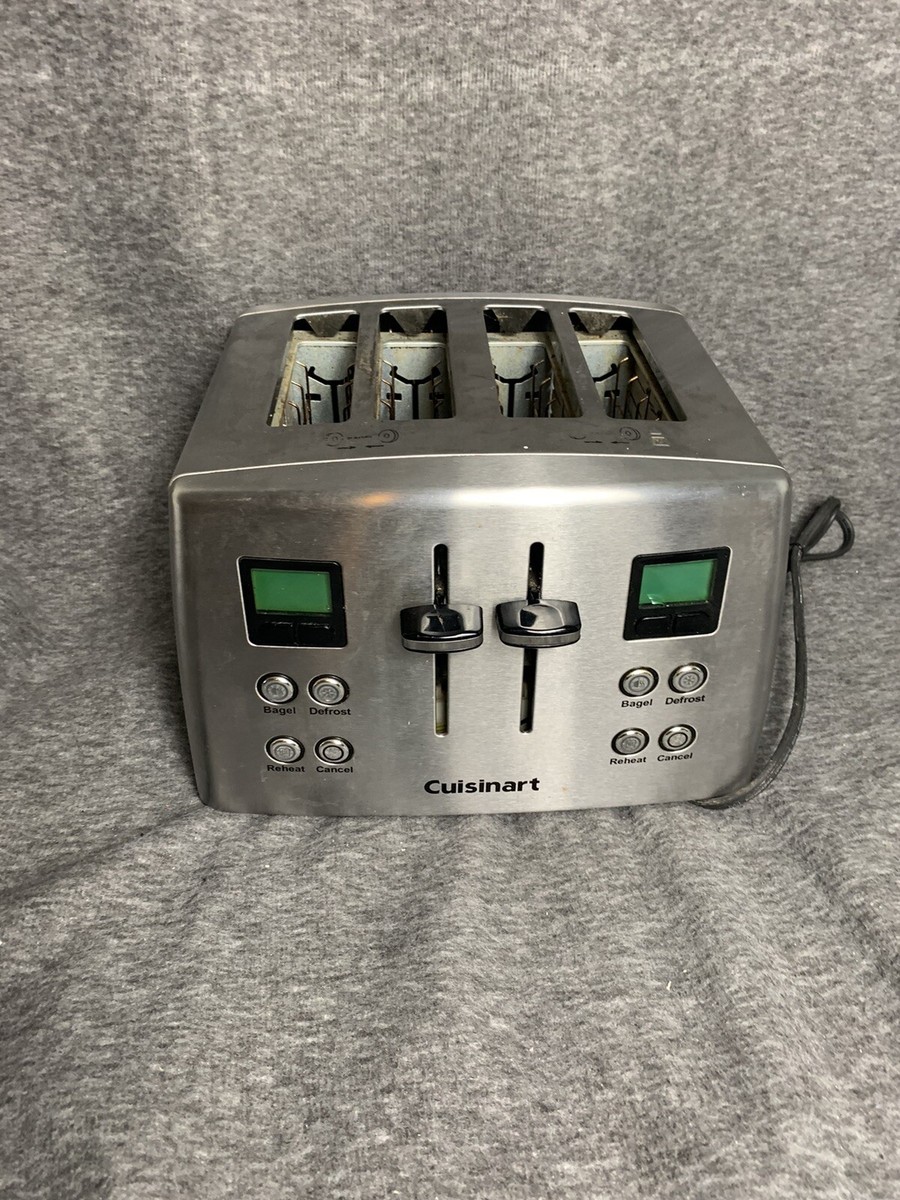 Cuisinart CPT-435 Toaster Stainless Steel Toaster Slice Wide