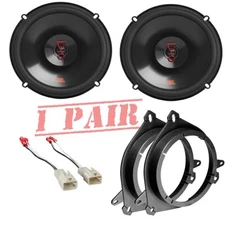 JBL STAGE3 series 6.5" Front Door speakers + adapters for select Toyota vehicles