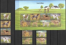CENTRAL AFRICA - 1999 MNH  Our Best Friends - DOGS  Souvenir Sheet & Set !!