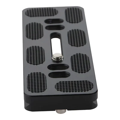 1x Trípode de cámara placa de liberación rápida aleación de aluminio 100 mm apto para ARCA-SWISS / BENRO