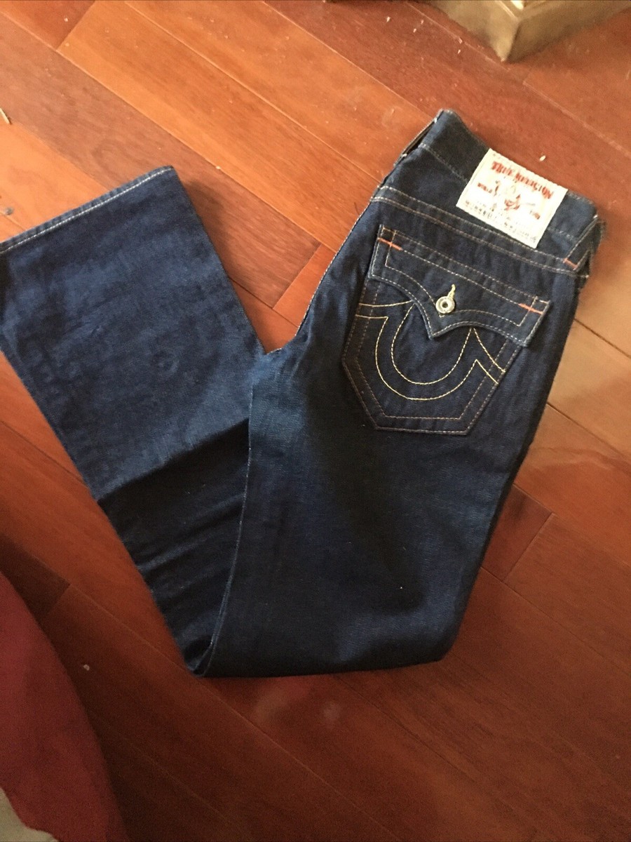 True Religion Men's Vintage Billy Cowboy Bootcut Jeans Size
