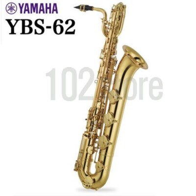 Yamaha YBS-62 Professional Baritone Saxophone Gold w/Case-No