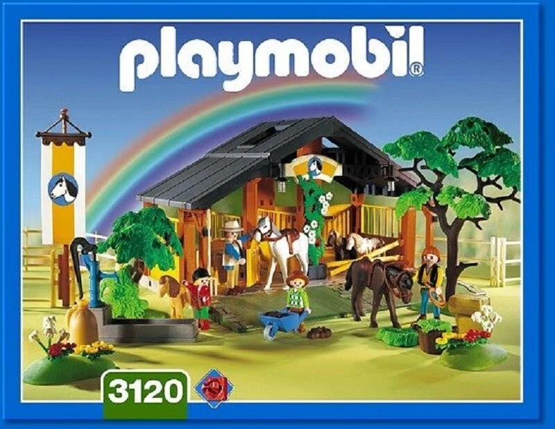 Playmobil Horse and Pony Ranch 3120 Complete set with instructions