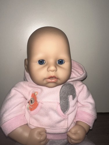 Zapf Creation Baby Annabell Active Puppe 43 cm mit Sound und Zubehör rosa - Bild 6 von 12