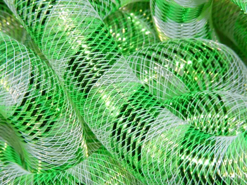 CYBERLOXSHOP WHITE KIWI GREEN METALLIC STRIPE TUBULAR CRIN CYBERLOX