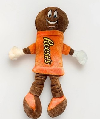 Reeses Peanut Butter Cups Chocolate Candy Advertising Promo Stuffed Toy 14'' 2018
