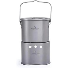 Boundless Voyage Titanium Wood Burning Stove Portable Caming Stove with Camping