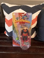 Super Friends McFarlane DC Retro Evil Superman 6  Chase Platinum Edition New HTF
