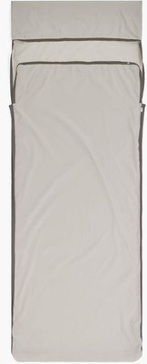 Sea to Summit Silk Blend Innenschlafsack mit Kissenbezug, 225cm, grau