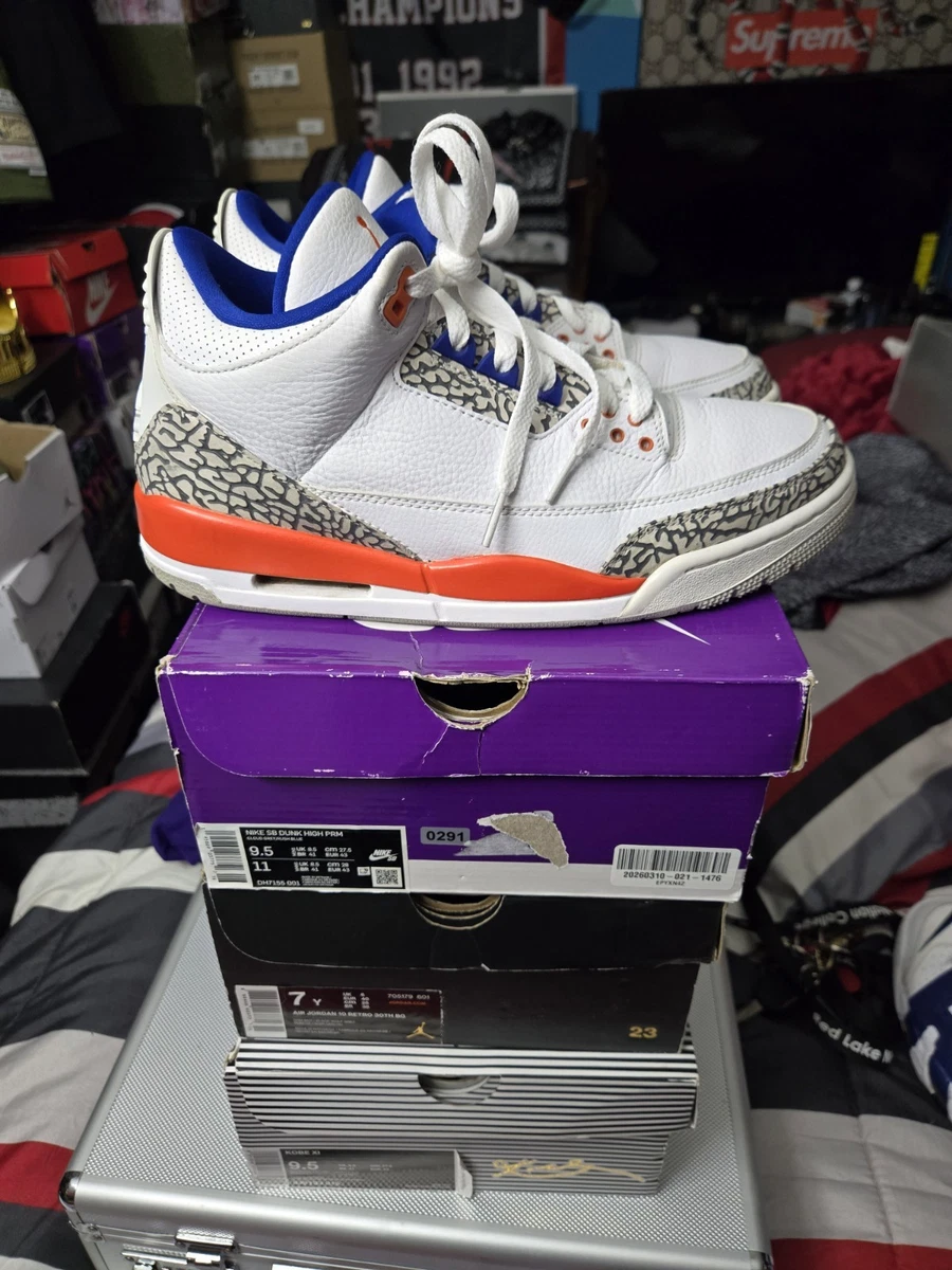 Jordan 3 Retro Knicks for Sale - Authenticity Guaranteed - eBay