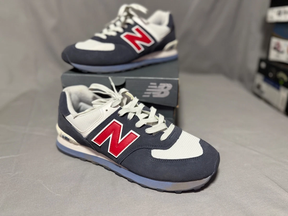 New Balance 574 Core Plus Navy Red for Sale | Authenticity  display picture 1