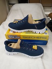 SKECHERS Slip-ins Glide-Step Pursuit Navy Sneaker Women's Size 9.5 New in Box