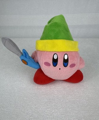 Kirby Sword Kirby Plush 6  Official Little Buddy SAN-EI Nintendo Licensed Clean