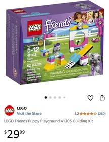 LEGO 41303 Friends Puppy Playground