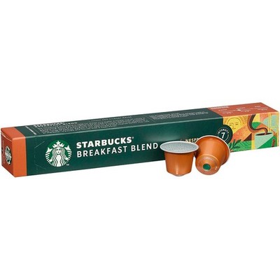 NESPRESSO STARBUCKS  Breakfast Blend Kaffeekapseln, mild, 10 St.