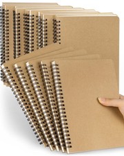Spiral Notebooks A5 Lined 20Pcs College Ruled Journals for Work, School and T...