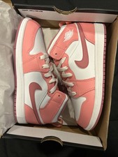 BRAND NEW Air Jordan 1 Mid PS Pre School Valentine's Day Pink White DQ8424-616