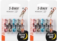 Nite Ize 5-Pack S-Biner MicroLock Aluminum Carabiner - Assorted 2-Pack 