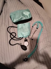 Prestige Medical Blood Pressure Cuff/Case Sprague Stethoscope: Unicorns Black