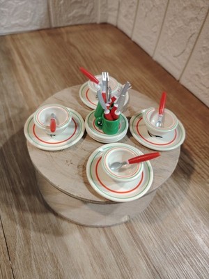 Tyco 1999 Kitchen Littles, italienisches Geschirrset für Barbie