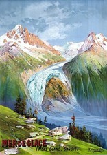 AFFICHE POSTER Chamonix