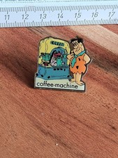 Coffee Machine Fred Flintstone - Pin - Badge - Advertising (5) 