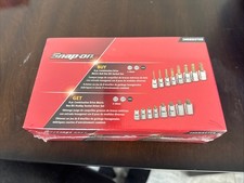 NEW Sealed Snap-On 16pc Hex Bit Socket Set (208EFTABMY +  208EFTAMXSY) 208MBSTUB