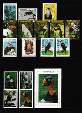 Honduras 1993-2004 Birds of Prey Lot UM