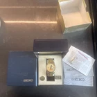 Vintage SEIKO Mickey Mouse Watch 5H23 Sunburst Quartz In The Box 1987