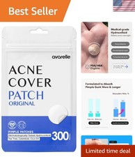 Bulk Hydrocolloid Acne Patches   300 Count for Blemish Control  Comfort