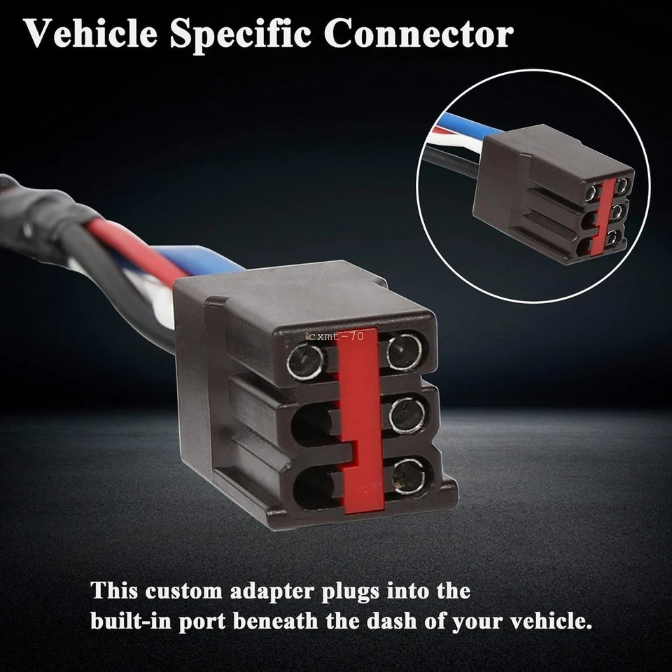 3035-P Brake Controller Wiring Adapter for Lincoln 1998-2012 Mercury 2002-2010 Foto 3 de 4