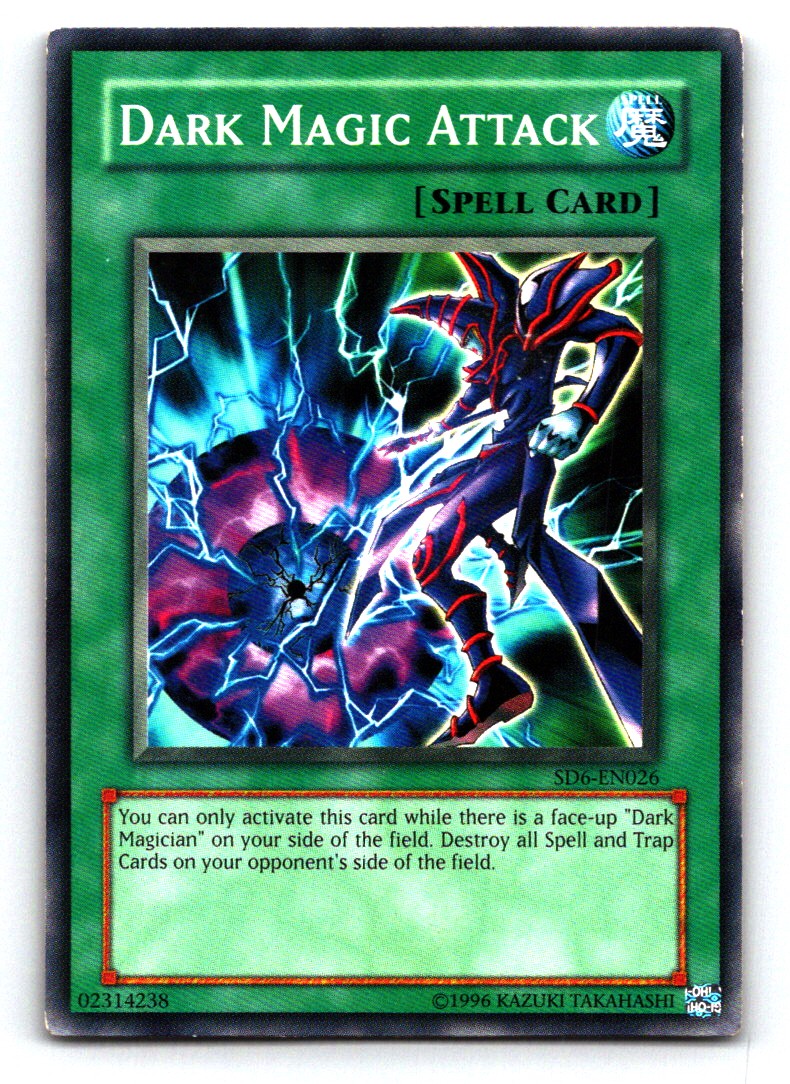 YuGiOh! Dark Magic Attack #SD6-EN026 Structure Deck: Spellcaster's Judgment Card