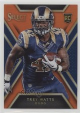 2014 Panini Select Rookies Orange Prizm 24/75 Trey Watts #185 0c2